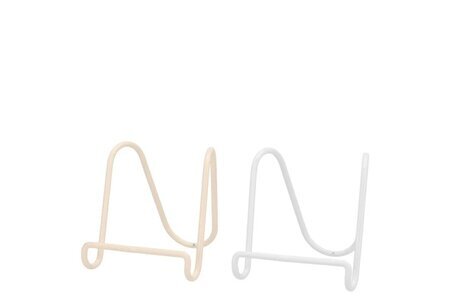 DK Tile Rack White Sand Cream Metal Ass 8X10X9Cm