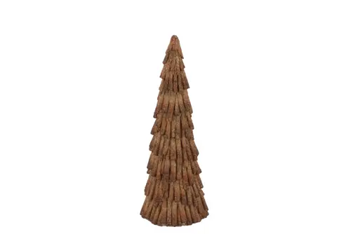 DK Wonderland Scottish Brown Tree 11X11X28Cm