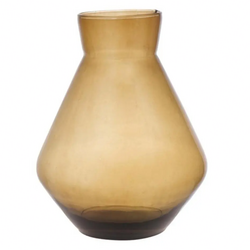 Duif Alexandra Recycled Vaas amber h30 d25