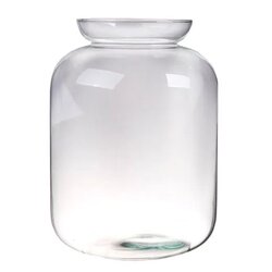 DUIF Eco vaas wilton d23h30cm transparant