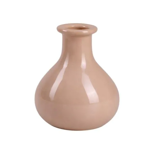 Duif Fles 'dawn' beige h9,5 d8,5 cm