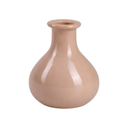 Duif Fles 'dawn' beige h9,5 d8,5 cm