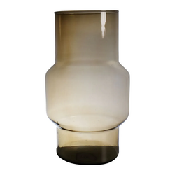 Duif Pablo mondgeblazen Recycled Vaas amber h40 d24