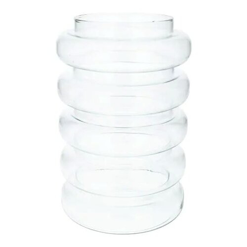 DUIF Vaas 5-lagen d18h27.5cm transparant