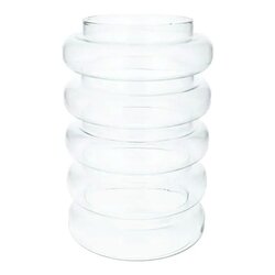 DUIF Vaas 5-lagen d18h27.5cm transparant