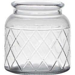DUIF Vaas brussel d10h10.5cm transparant