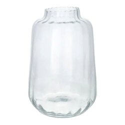 DUIF Vaas lacy d21h30cm transparant