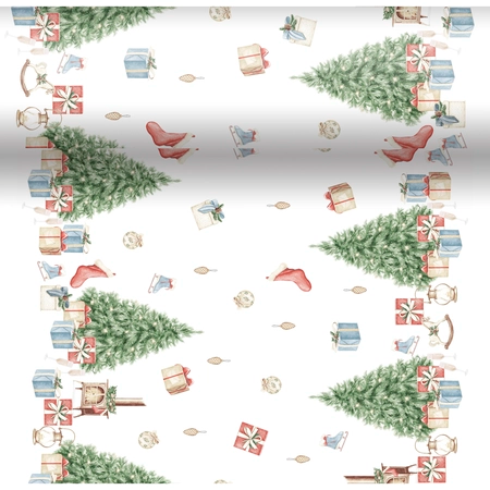 Duni Rol 3in1 l480b40cm tree and gift