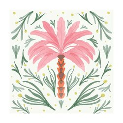 Duni Servet 24x24cm palm oasis 20st