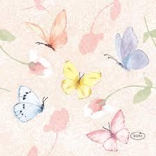 DUNI Servet 24x24cm sweet peach 20st