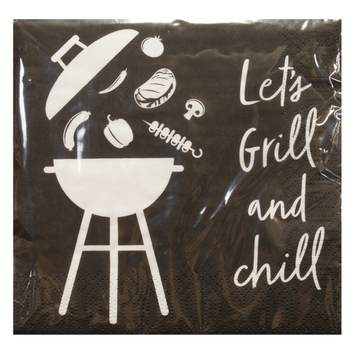 Duni Servet 33x33 grill&chill 20st