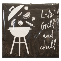 Duni Servet 33x33 grill&chill 20st