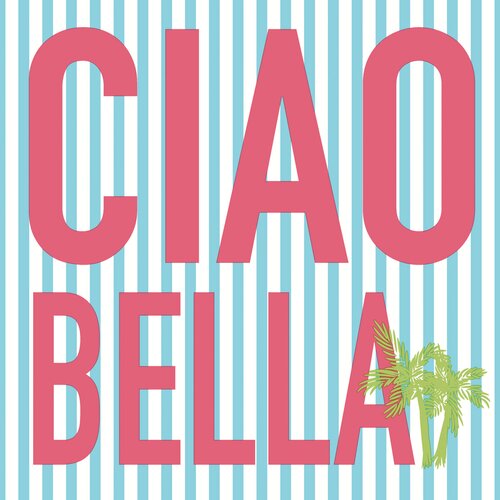 Duni Servet 33x33cm ciao bella 20st