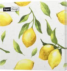 DUNI Servet 33x33cm citrus 20st