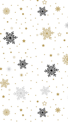 Duni Servet 33x33cm glittery flakes 20st