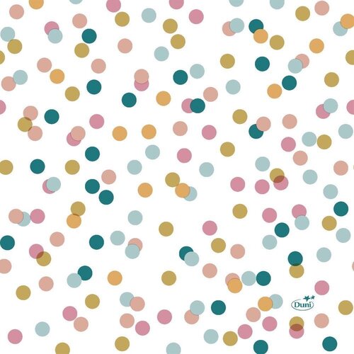 DUNI Servet l24b24cm droom stippen 20st