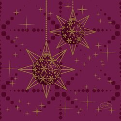 Duni Servetten Gilded Bauble
