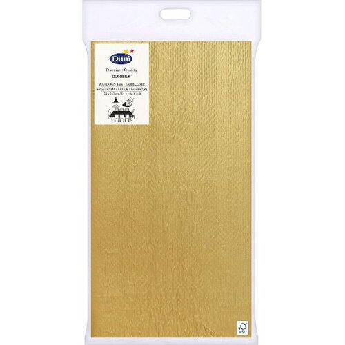 DUNI Tafelkleed 220x138cm goud