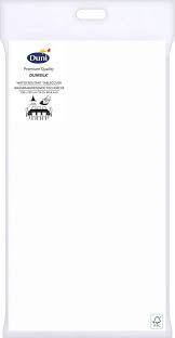 DUNI Tafelkleed 220x138cm wit