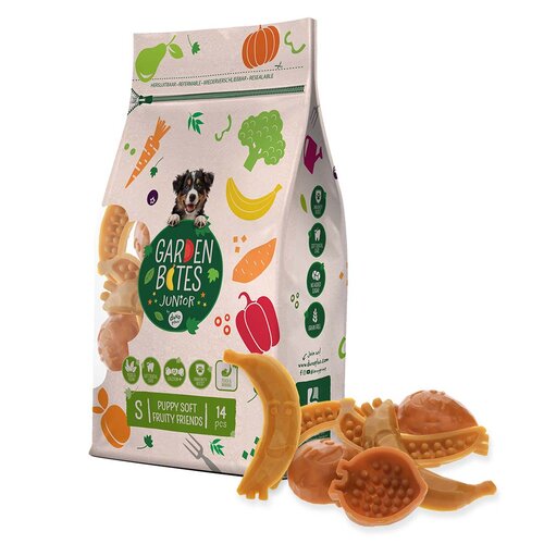 Duvo+ garden bites Snack soft fruity friends s 210g