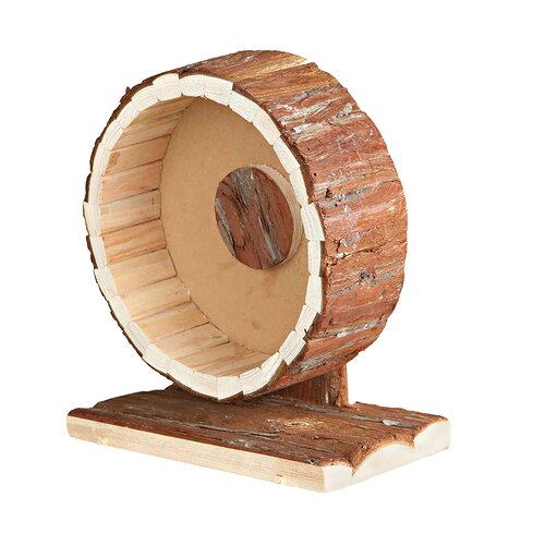 duvo+ Houten looprad schors l20b12h22.5cm