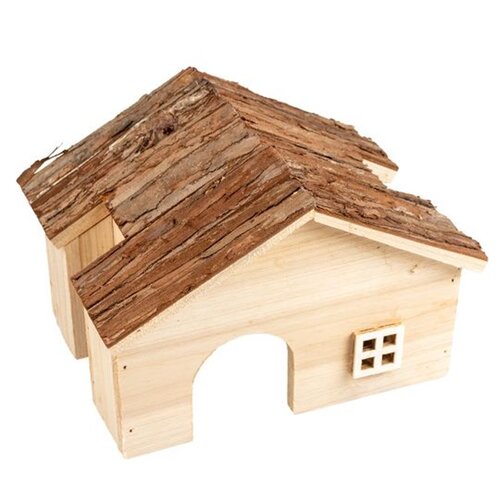 duvo+ Knaagdieren houten vila l22b18h15cm