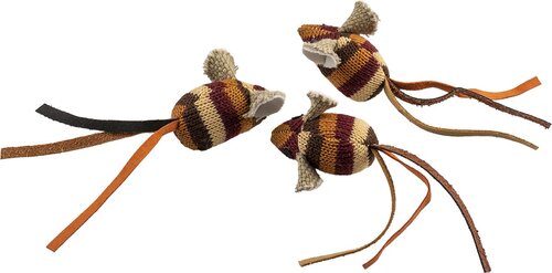 Duvo Knitted muizen bruin