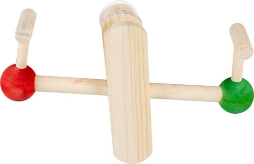 Duvo Vogelspeelgoed gym houten wipplank