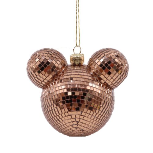 Ear bauble 1 pcs Disco copper - afbeelding 1