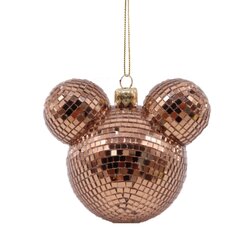 Ear bauble 1 pcs Disco copper - afbeelding 1