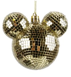 Ear bauble 1 pcs Disco gold - afbeelding 1