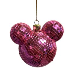 Ear bauble disco pink
