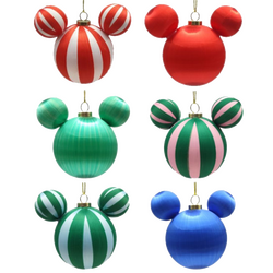 Ear Baubles cord 6 assorted - afbeelding 1