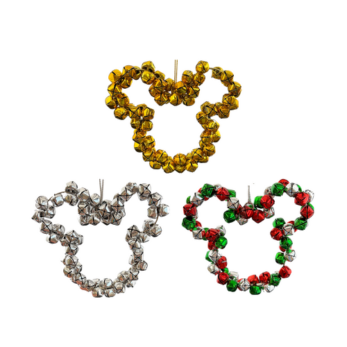Ear Baubles jingle bells 3 assorted - afbeelding 1