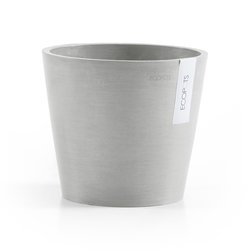 Ecopots Amsterdam 20 White Grey