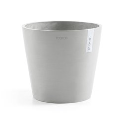 Ecopots Amsterdam 25 White Grey