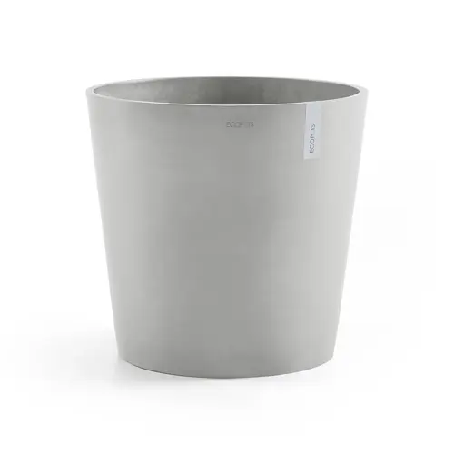 Ecopots Amsterdam 50 White Grey