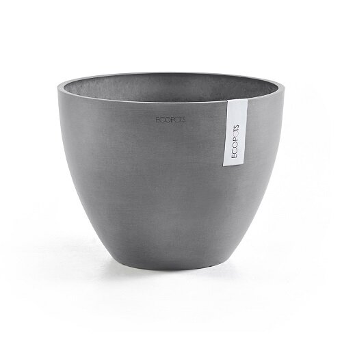 Ecopots Antwerp 50 Grey Old