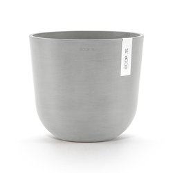 Ecopots Oslo 25 White Grey