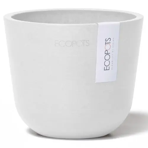 Ecopots Oslo Mini 19 Pure White
