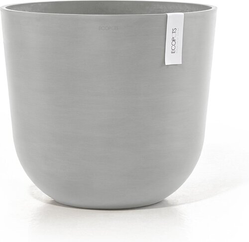 Ecopots Oslo Mini 19 White Grey