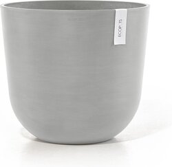Ecopots Oslo Mini 19 White Grey