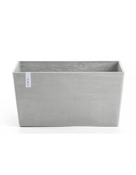 Ecopots Paris 60 White Grey