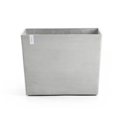 Ecopots Paris Wheels 85 White Grey