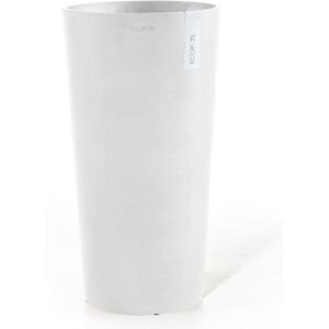 Ecopots Pot amsterdam high h76cm puurwit - afbeelding 1