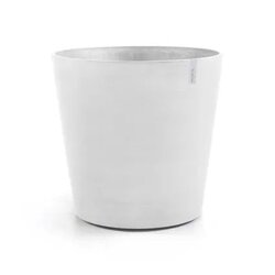 Ecopots Pot amsterdam+wiel d60h56cm puurwit