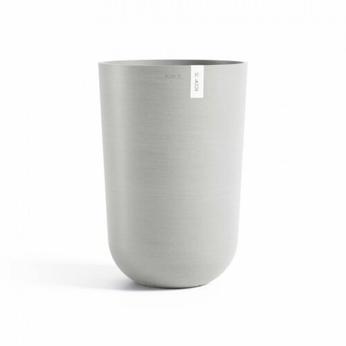 Ecopots Pot oslo high d35h52cm witgrijs