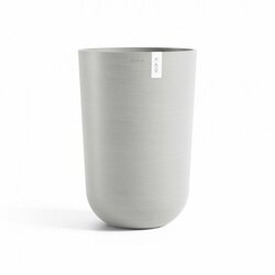 Ecopots Pot oslo high d35h52cm witgrijs