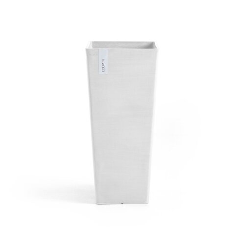 Ecopots Pot rotterdam l32b32h70cm puurwit