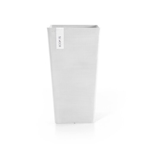 Ecopots Pot rotterdam midhigh h56cm puurwit